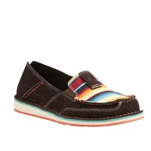 Ariat Womens Cruiser Chocolate Fudge Casual Slip-On Shoe